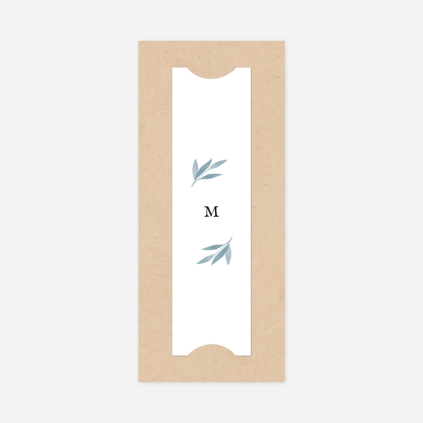 Faire-part naissance Feuillage aquarelle