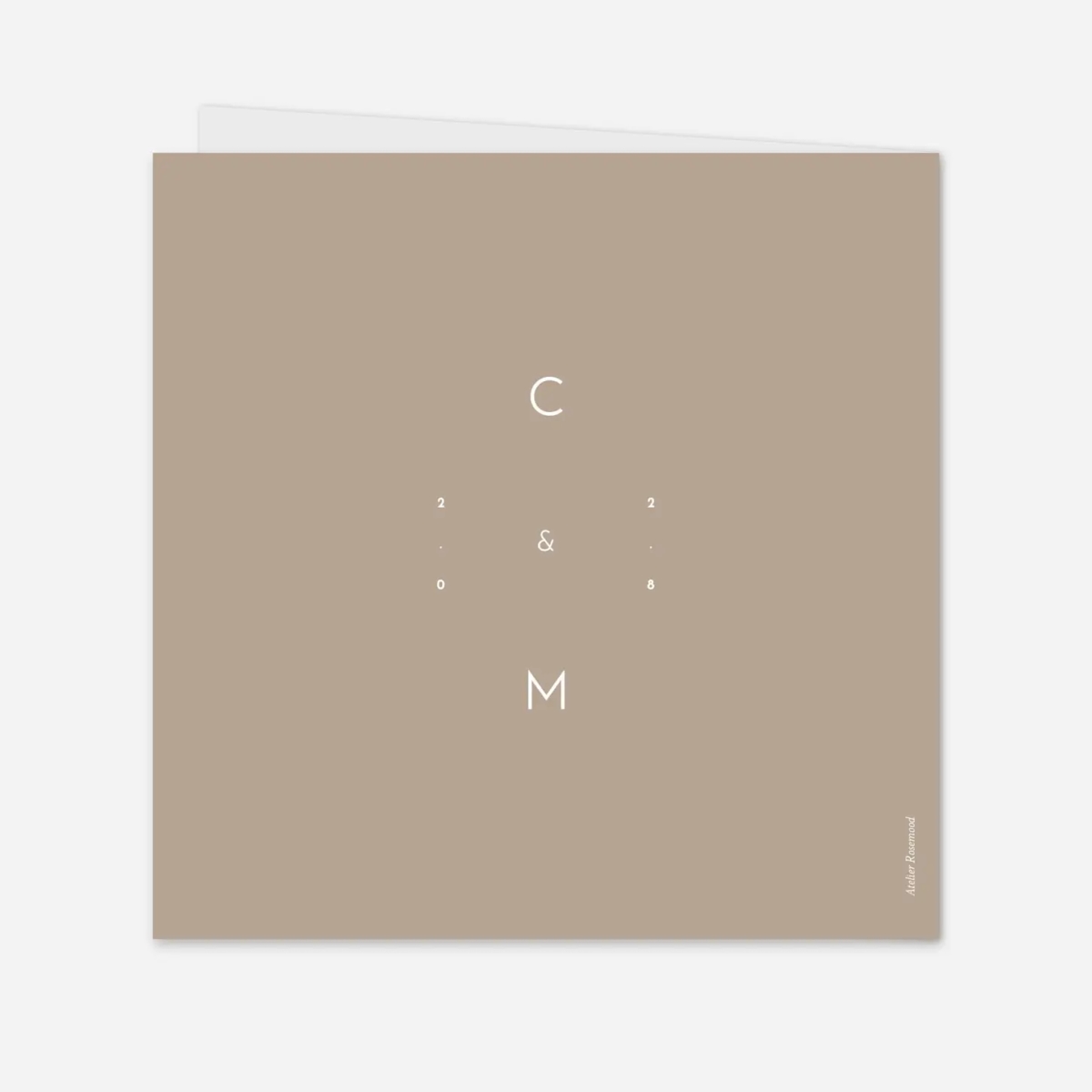 Carte de remerciements Le Fil