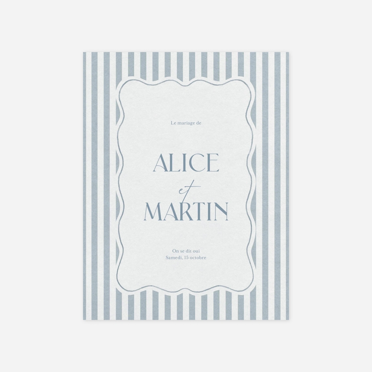 Faire-part mariage Fleur de coton