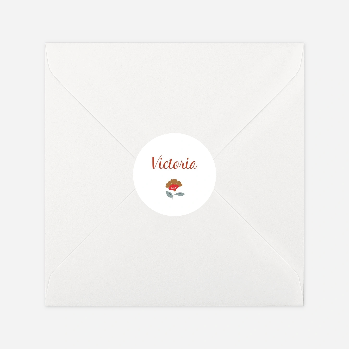 Stickers naissance Flora