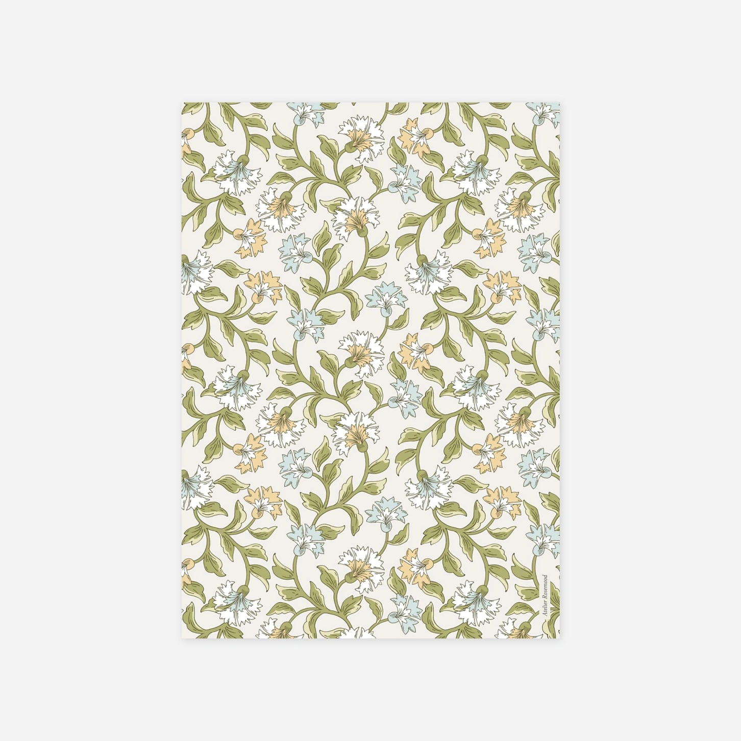 Faire-part naissance Floraison