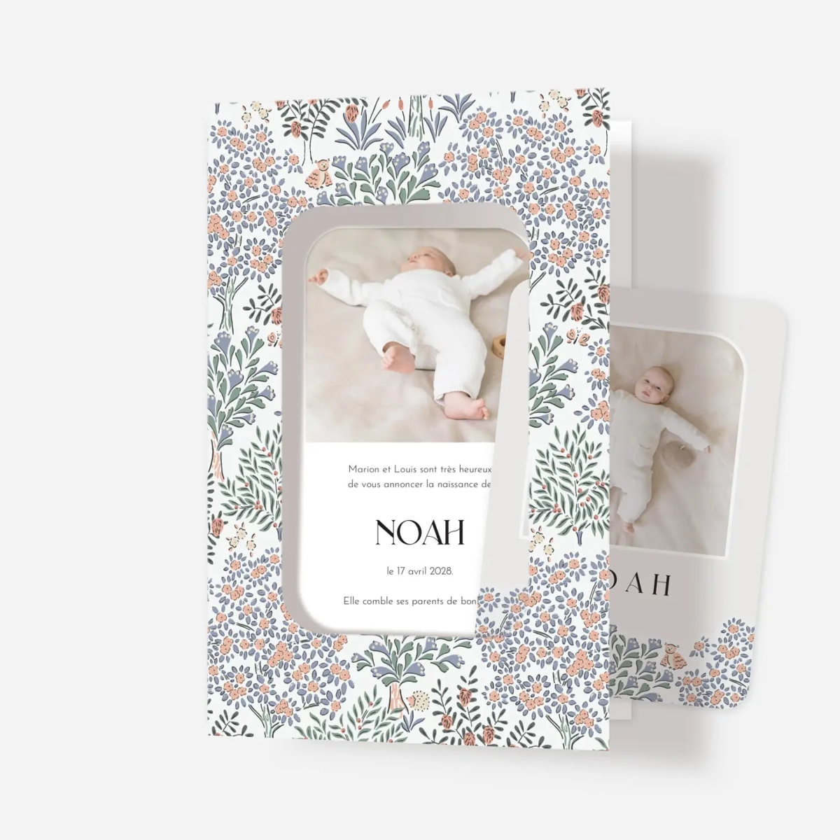 Faire-part naissance Forêt enchantée