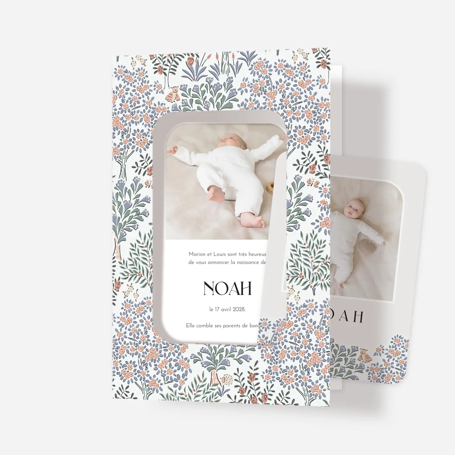 Faire-part naissance Forêt enchantée