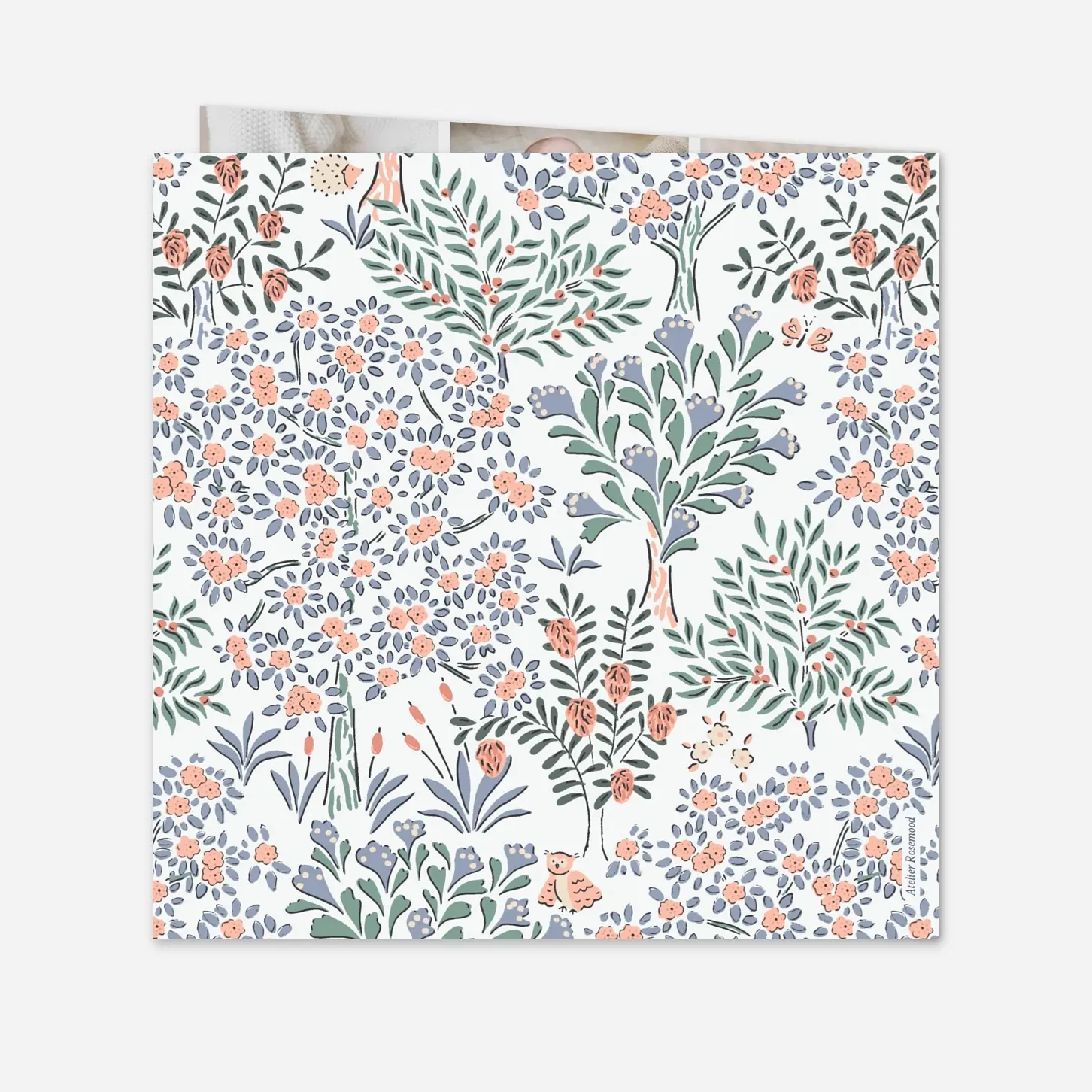 Faire-part naissance Forêt enchantée