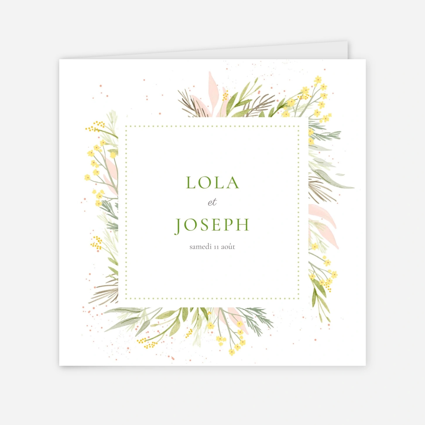 Faire-part mariage Gaieté