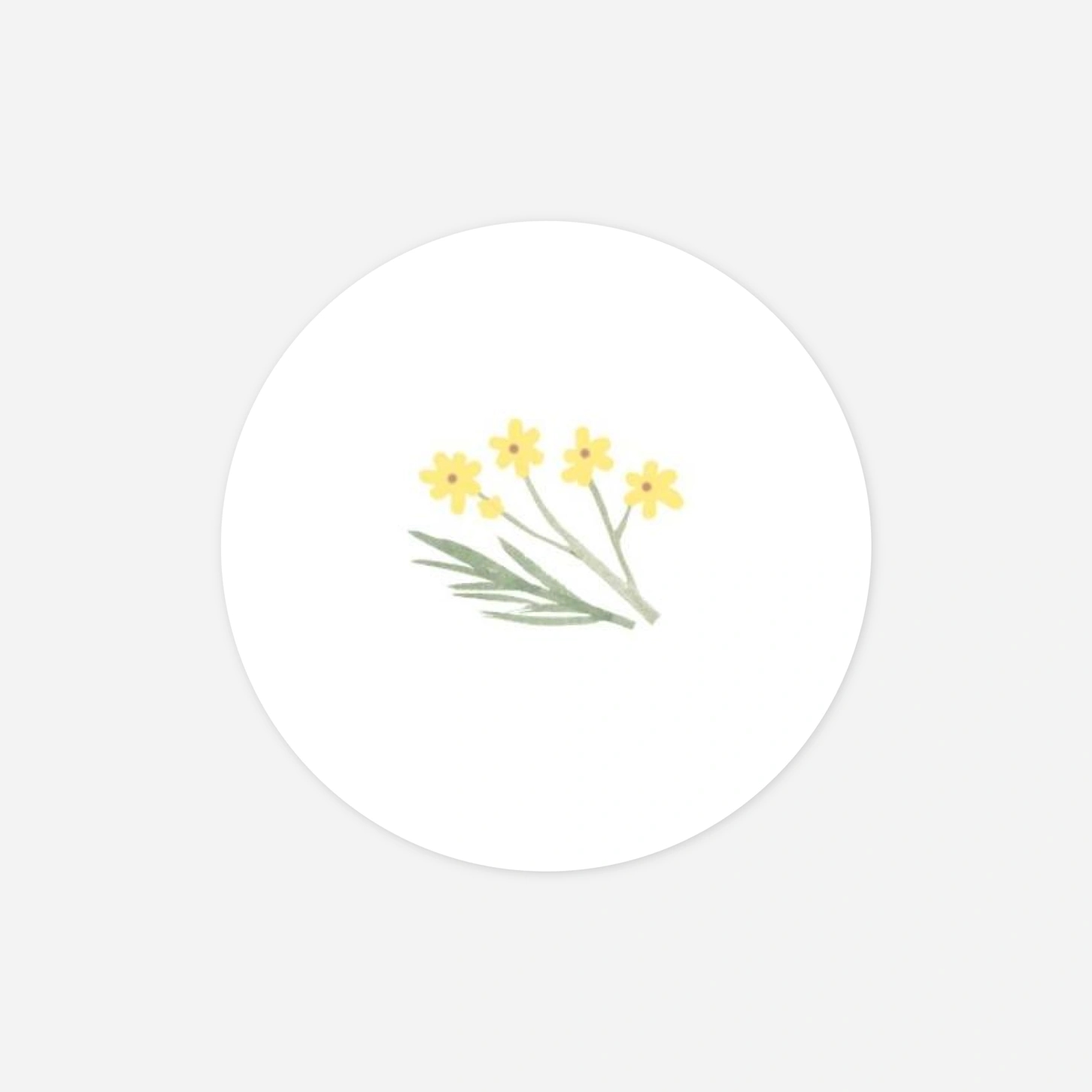 Stickers pour enveloppes baptême Gaieté