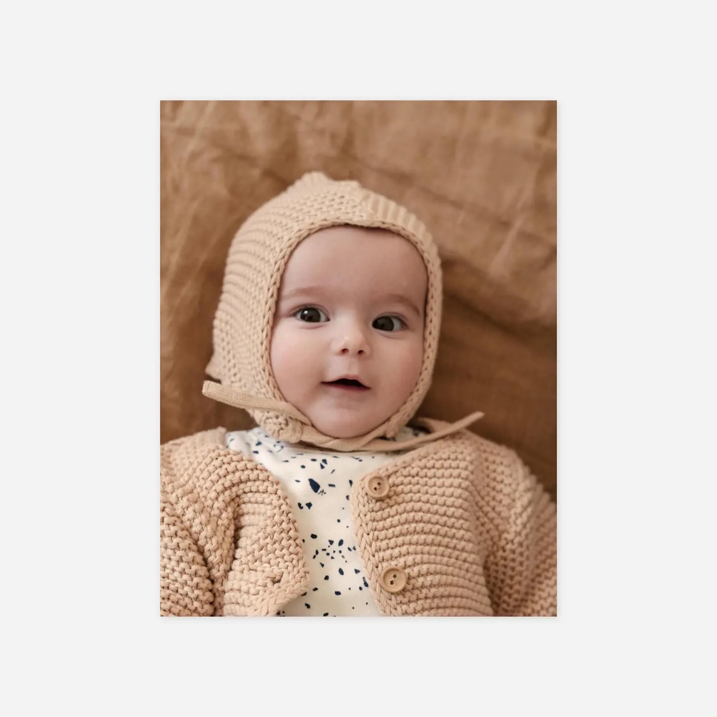 Faire-part naissance Grand format