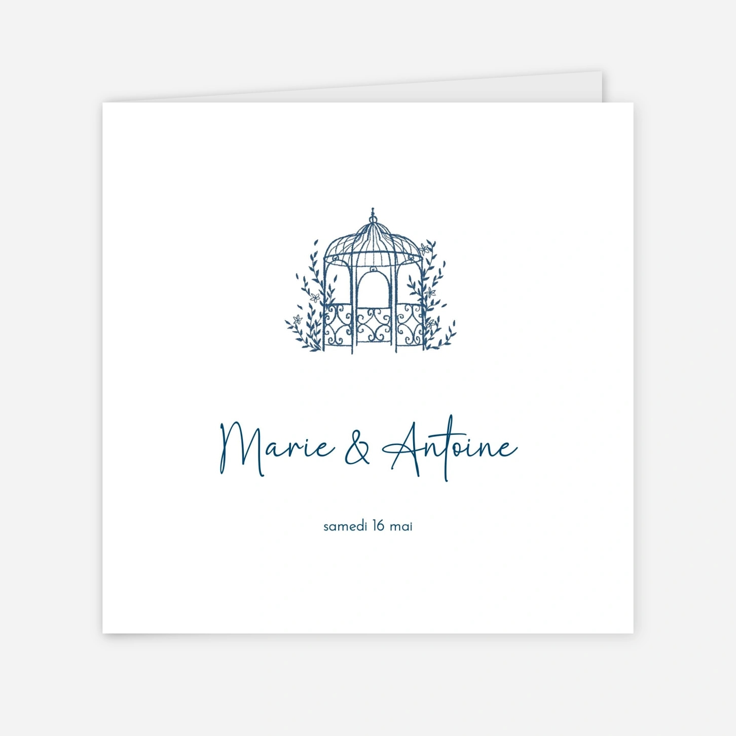 Faire-part mariage Gloriette