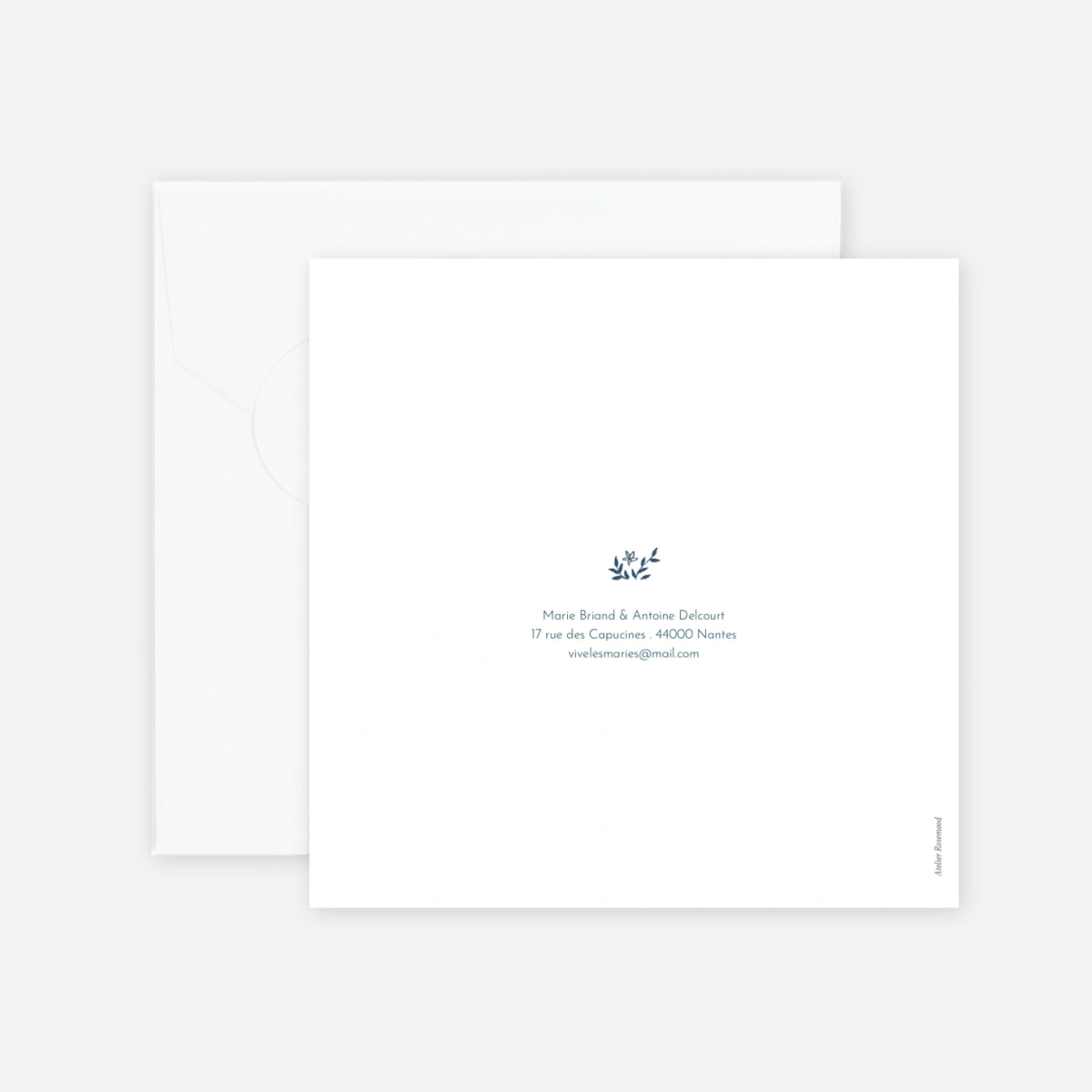 Faire-part mariage Gloriette