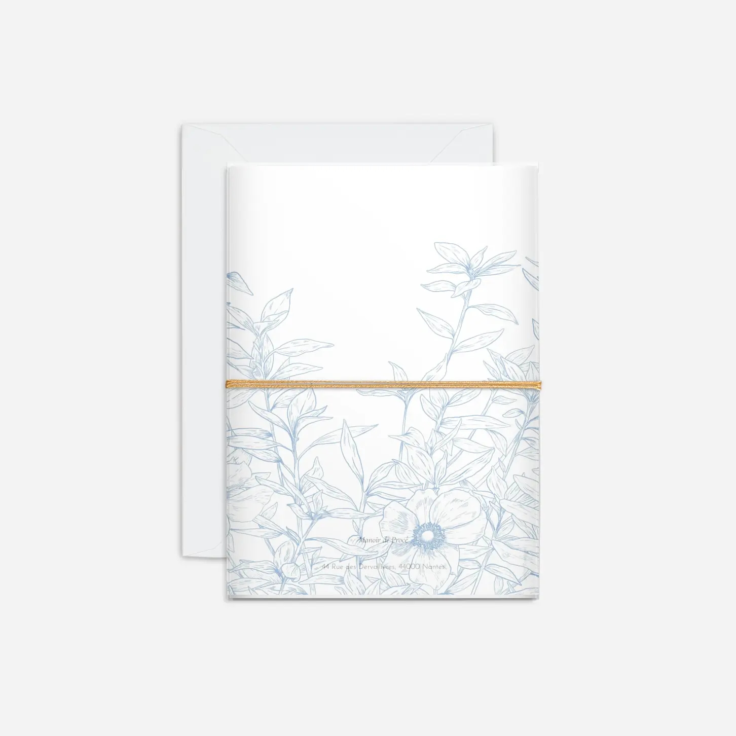 Faire-part mariage Gravure