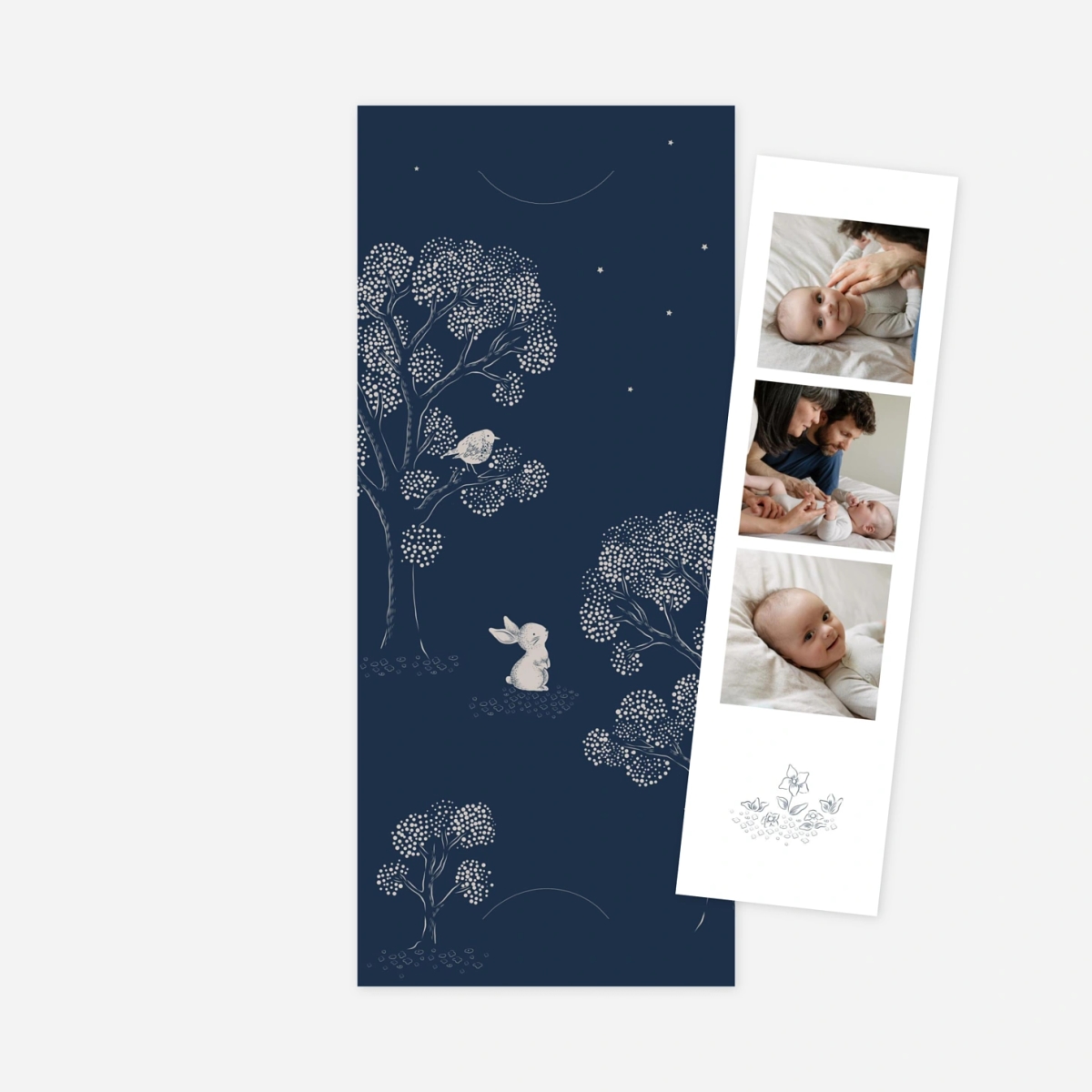 Faire-part naissance Histoire du soir