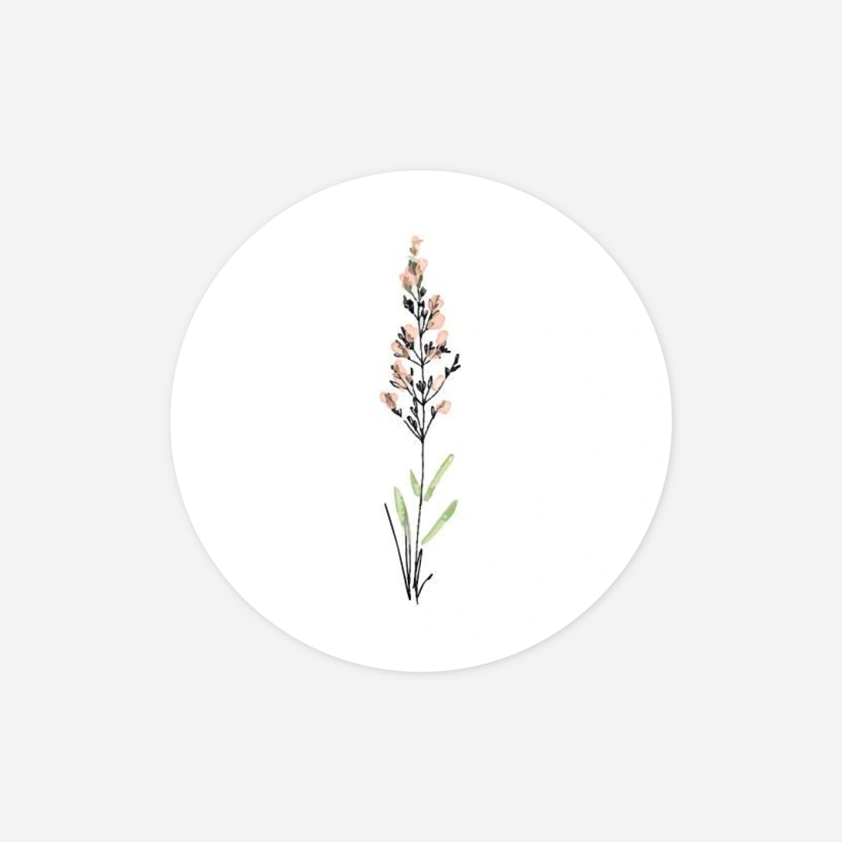 Stickers naissance Instant champêtre