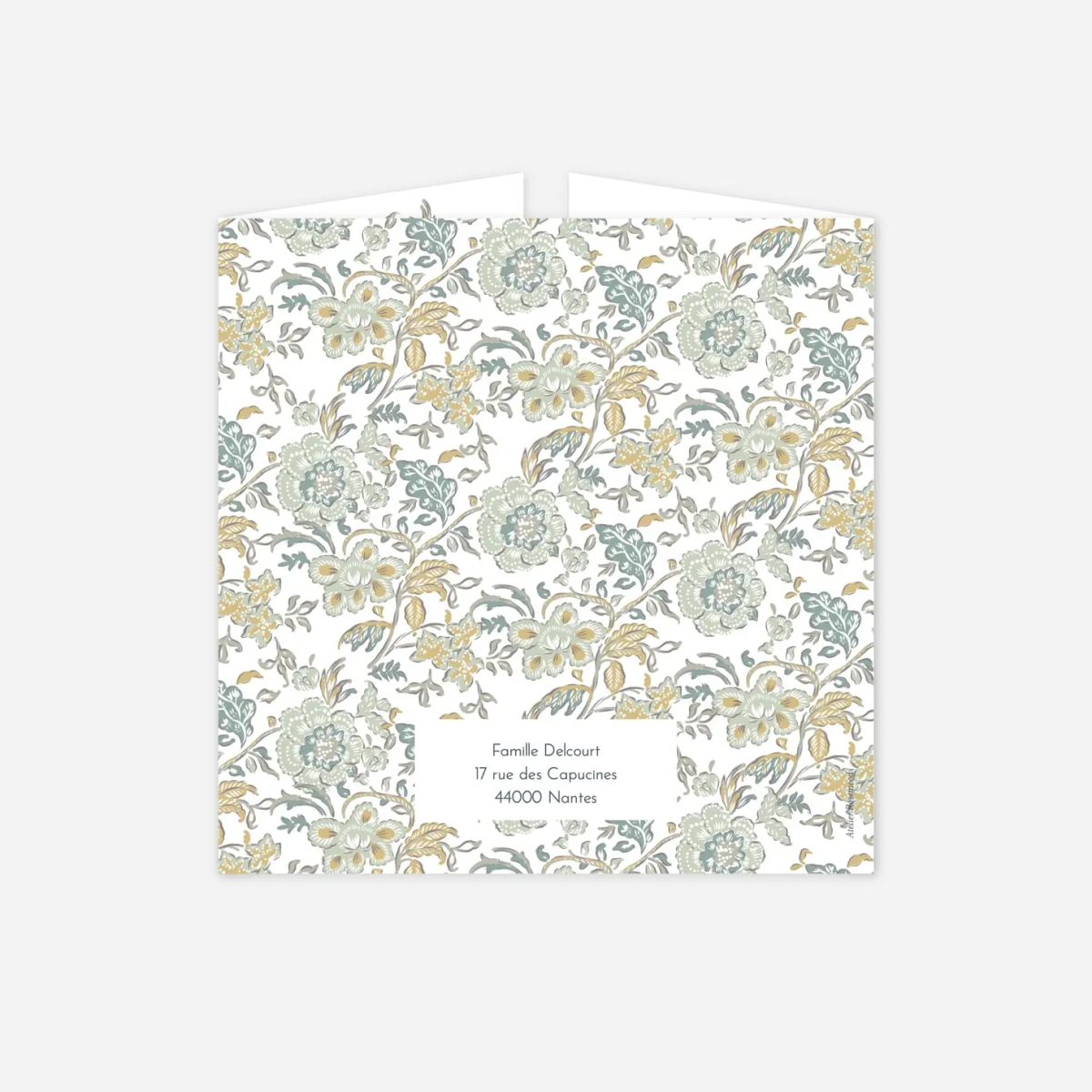 Faire-part naissance Indiennes