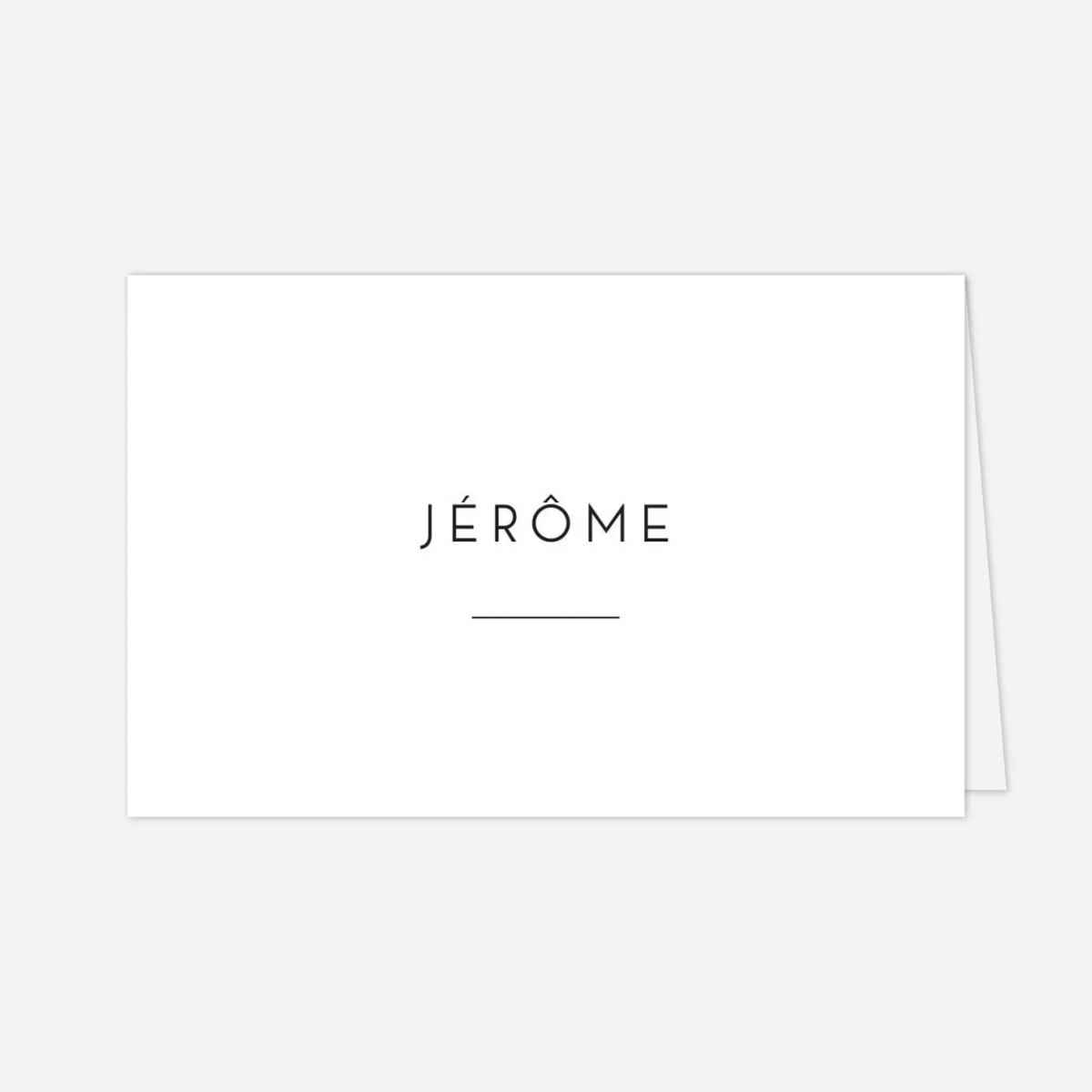 Marque-place mariage Intemporel