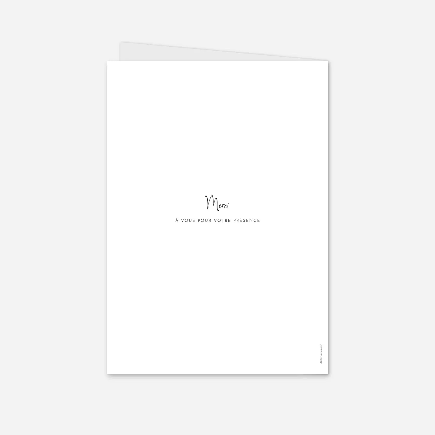 Livret de messe mariage Intemporel