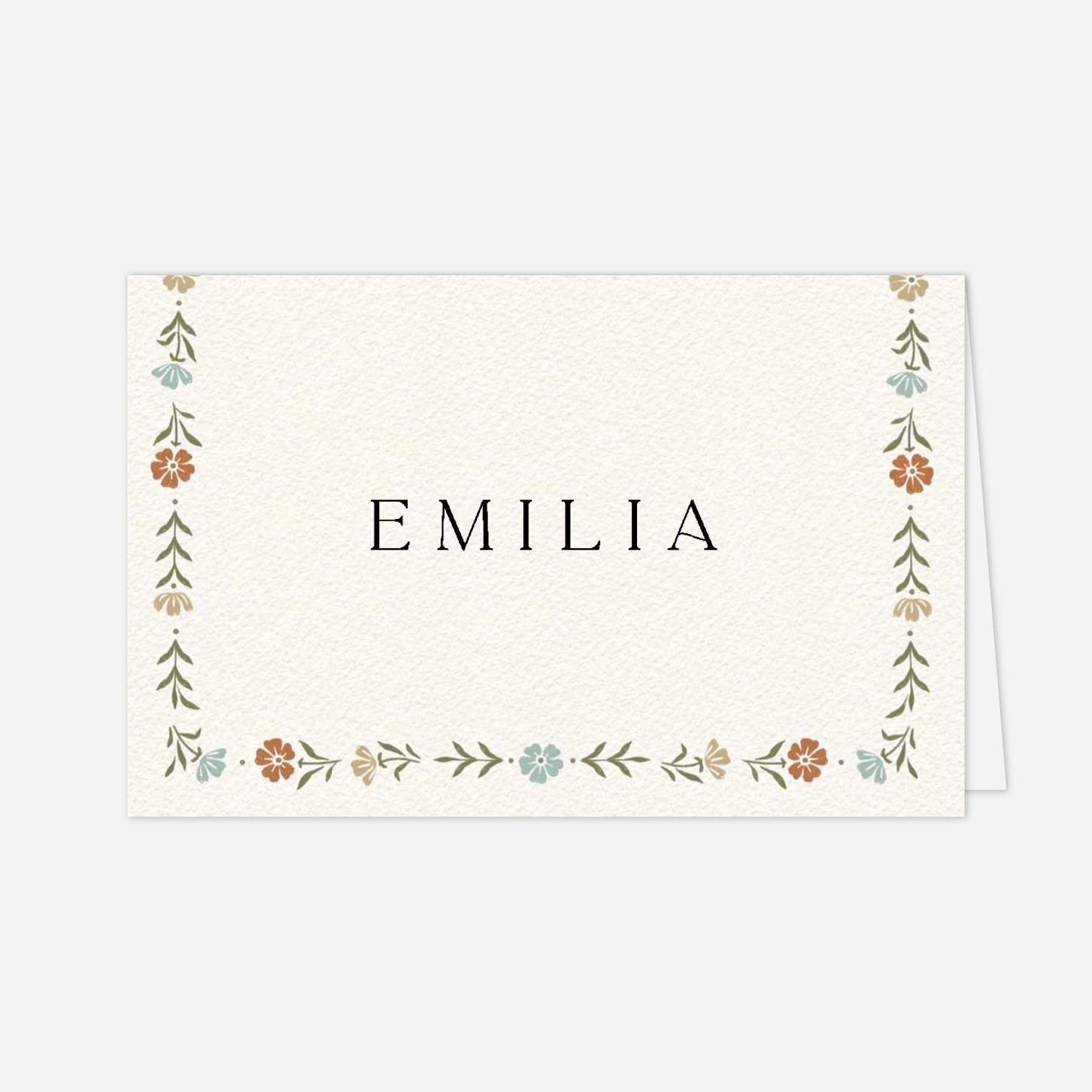 Marque-place mariage Jardin éternel