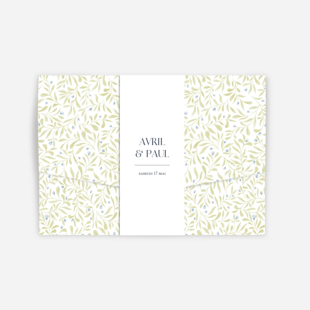 Faire-part mariage Jardin d'amour