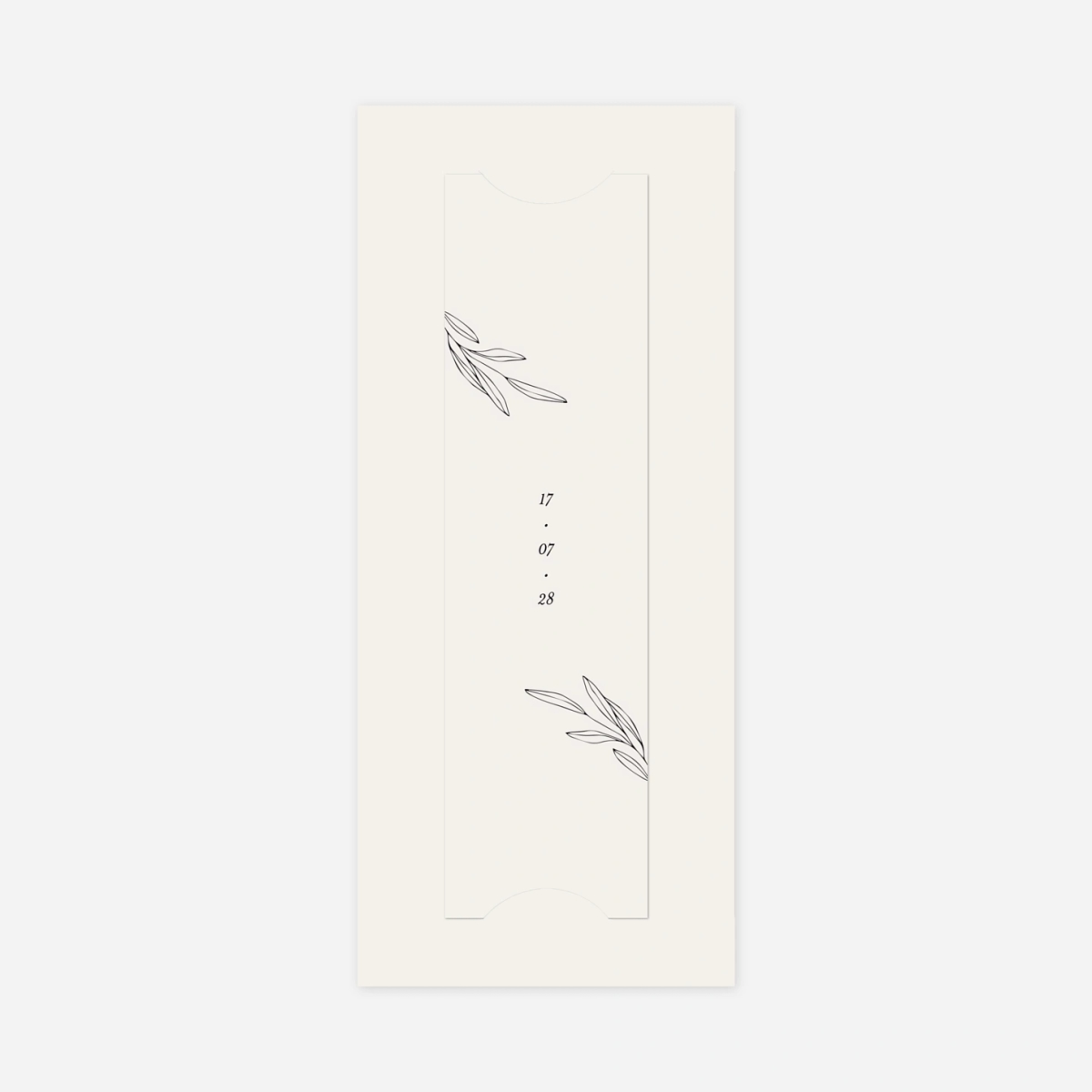 Faire-part mariage Jeune pousse