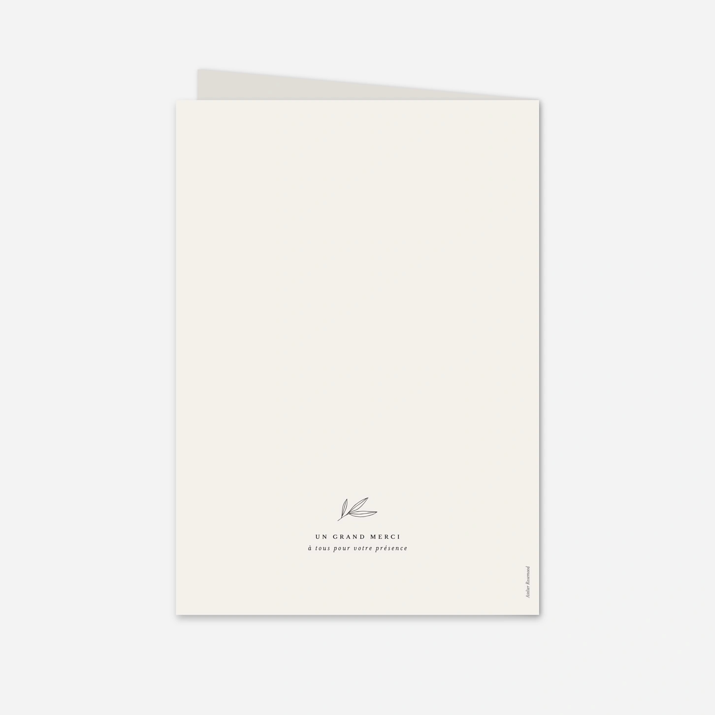 Livret de messe mariage Jeune pousse