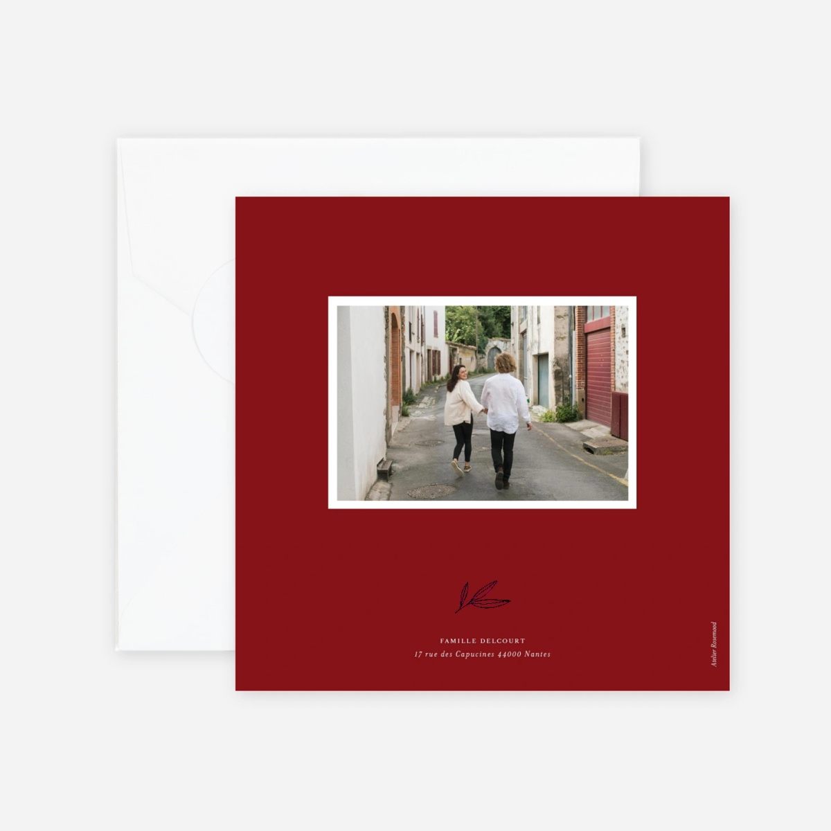 Carte de voeux Jeune pousse