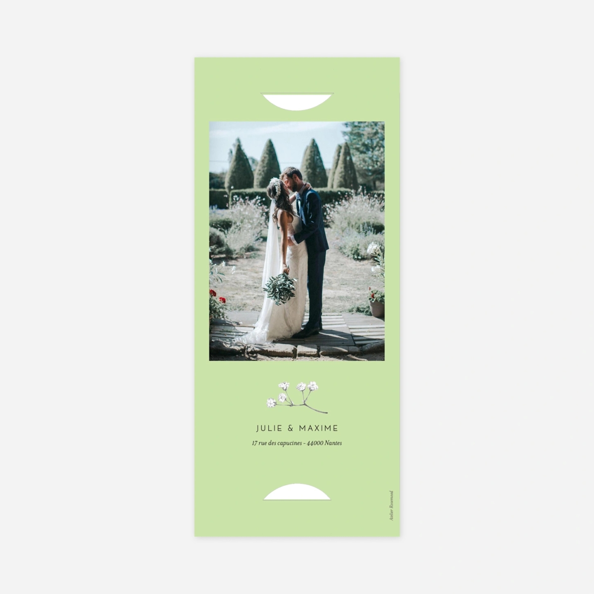 Carte de remerciements Joli brin