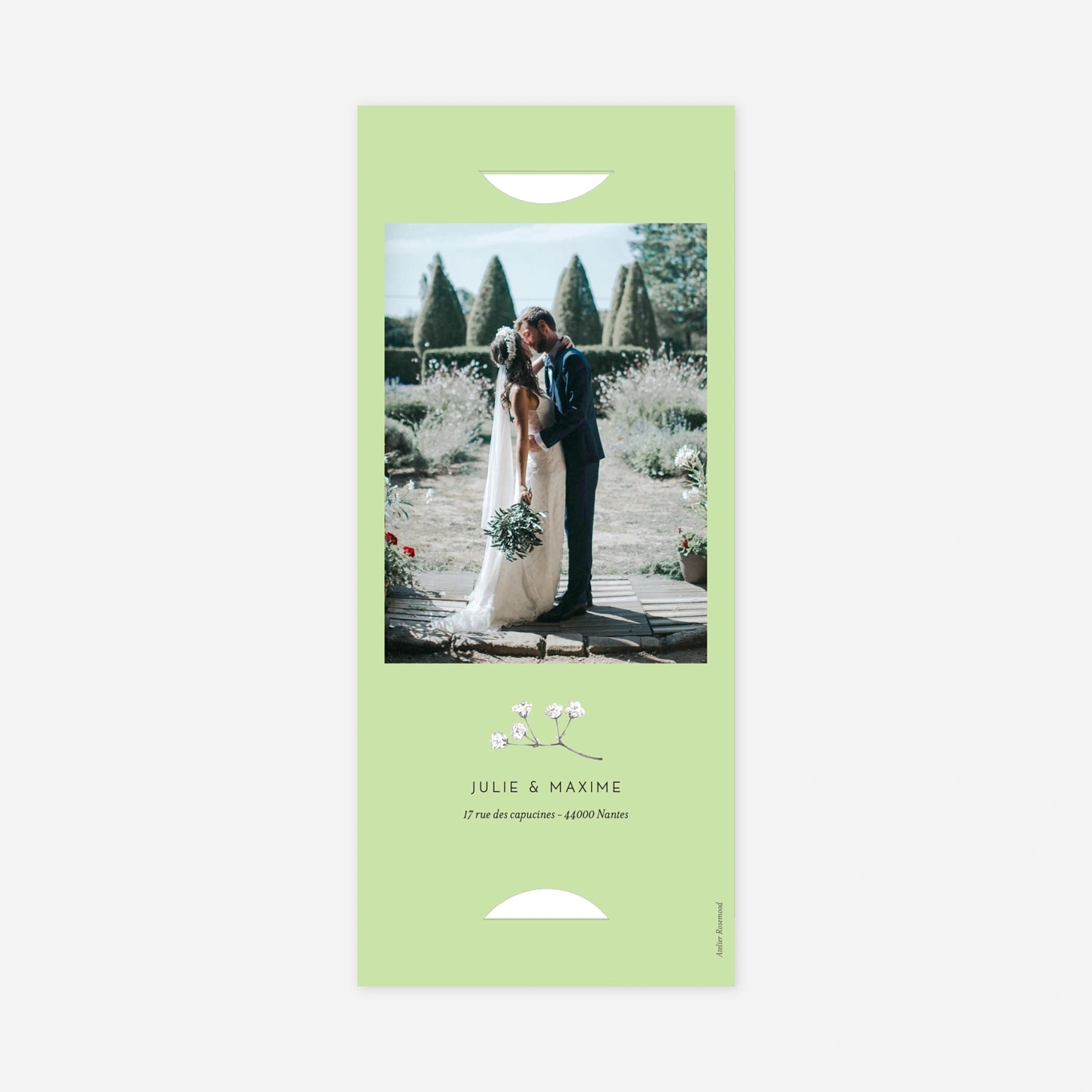 Carte de remerciements Joli brin