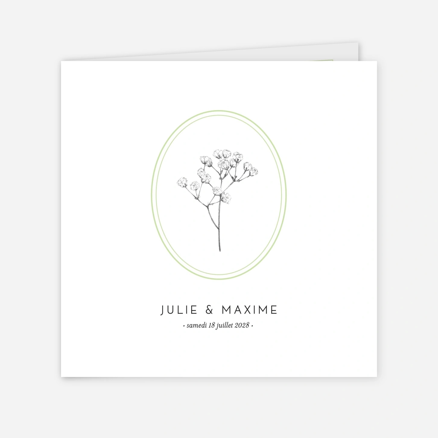 Faire-part mariage Joli brin