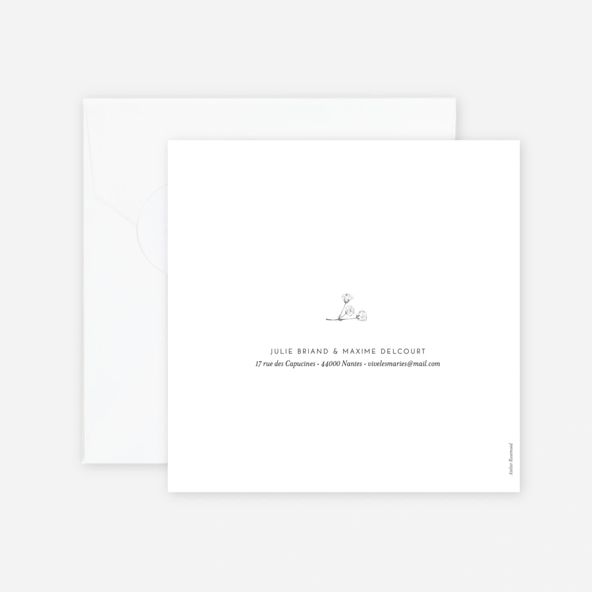 Faire-part mariage Joli brin