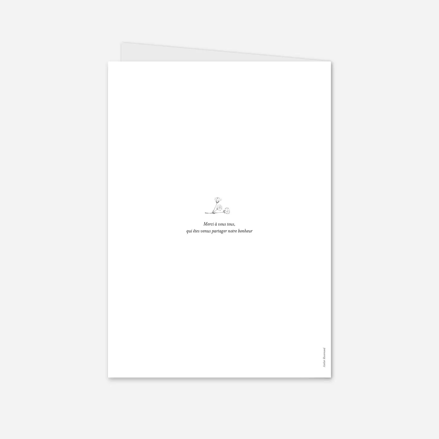 Livret de messe mariage Joli brin