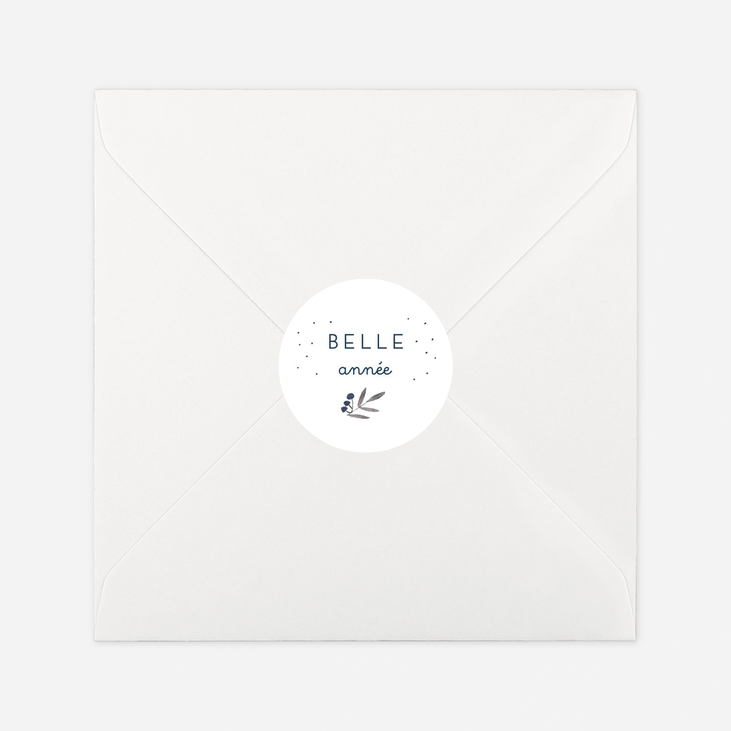 Étiquette cadeau Noël Jolies brindilles