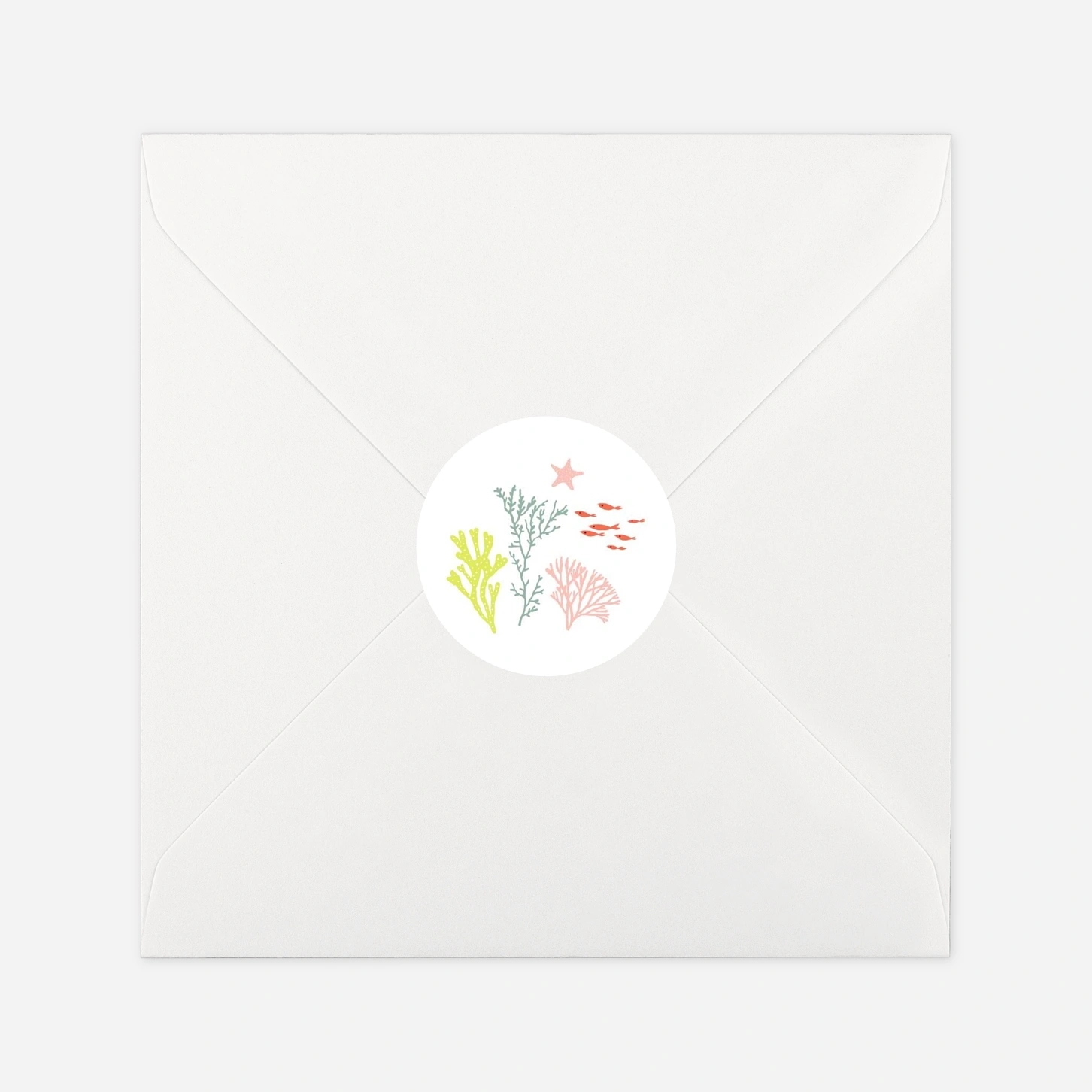 Stickers naissance Jolis coraux