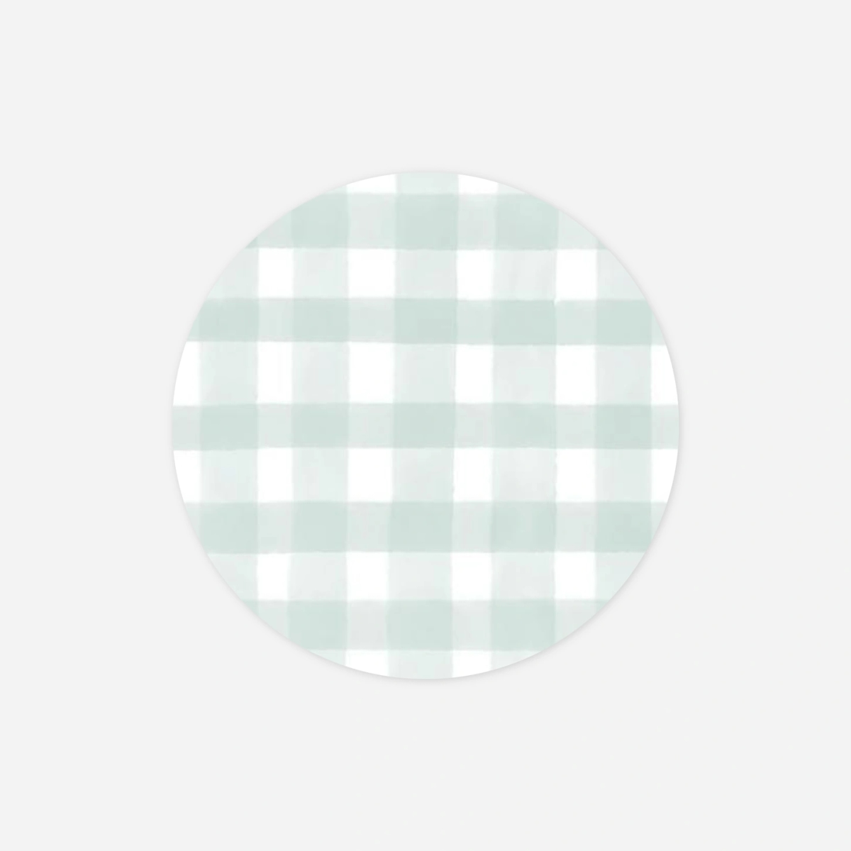 Stickers naissance Joli vichy