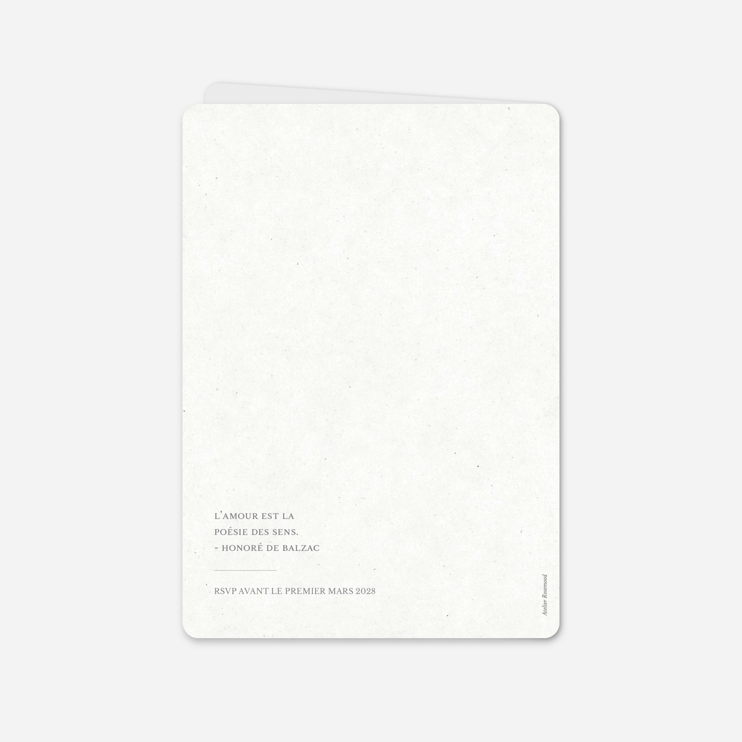 Faire-part mariage Jour Promis