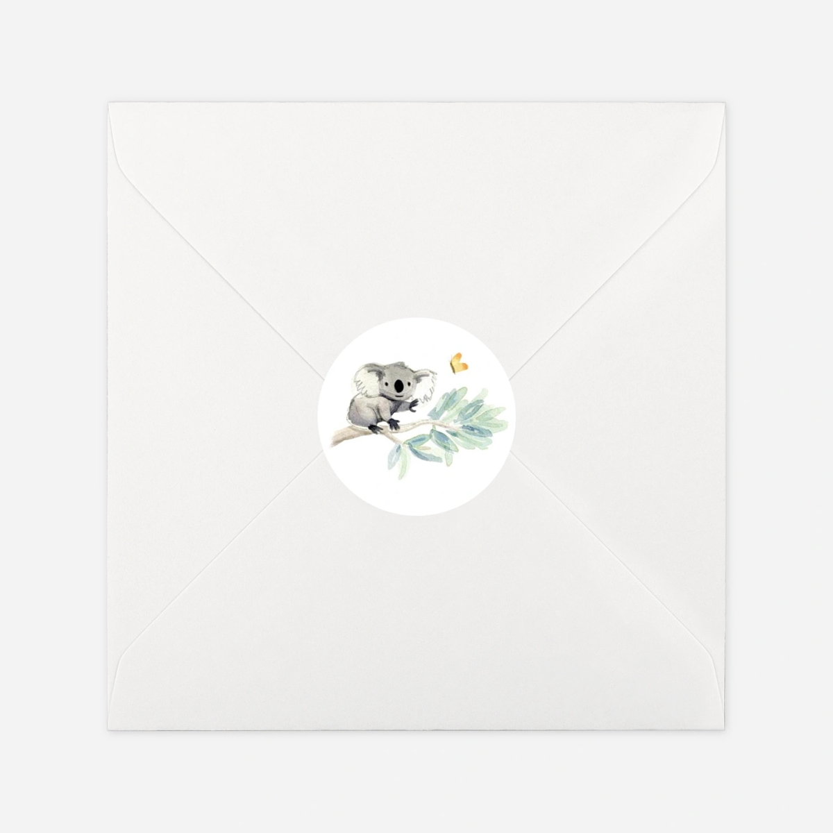 Stickers naissance Koalas en famille