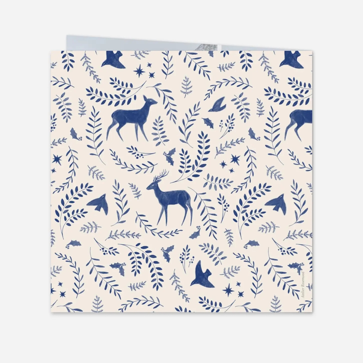 Carte de voeux Laponie