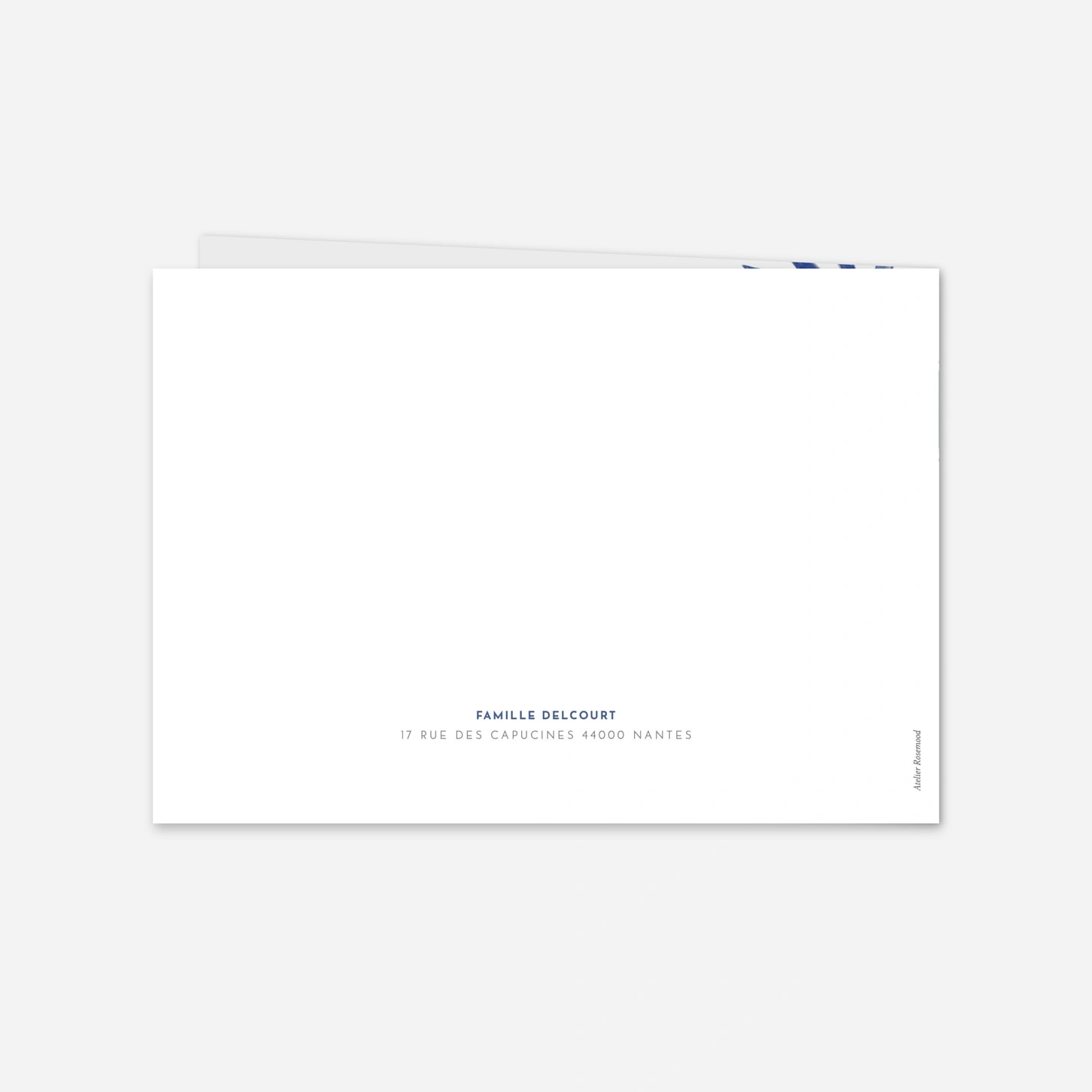 Carte de voeux Laurier