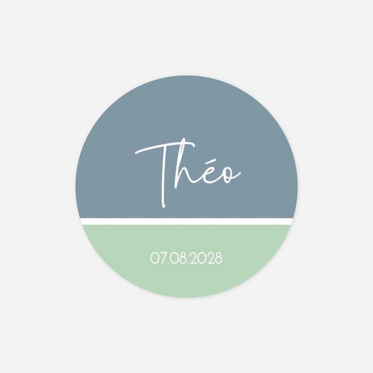 Stickers pour enveloppes baptême Promesse