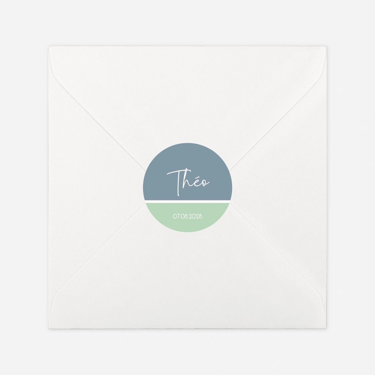 Stickers pour enveloppes baptême Promesse