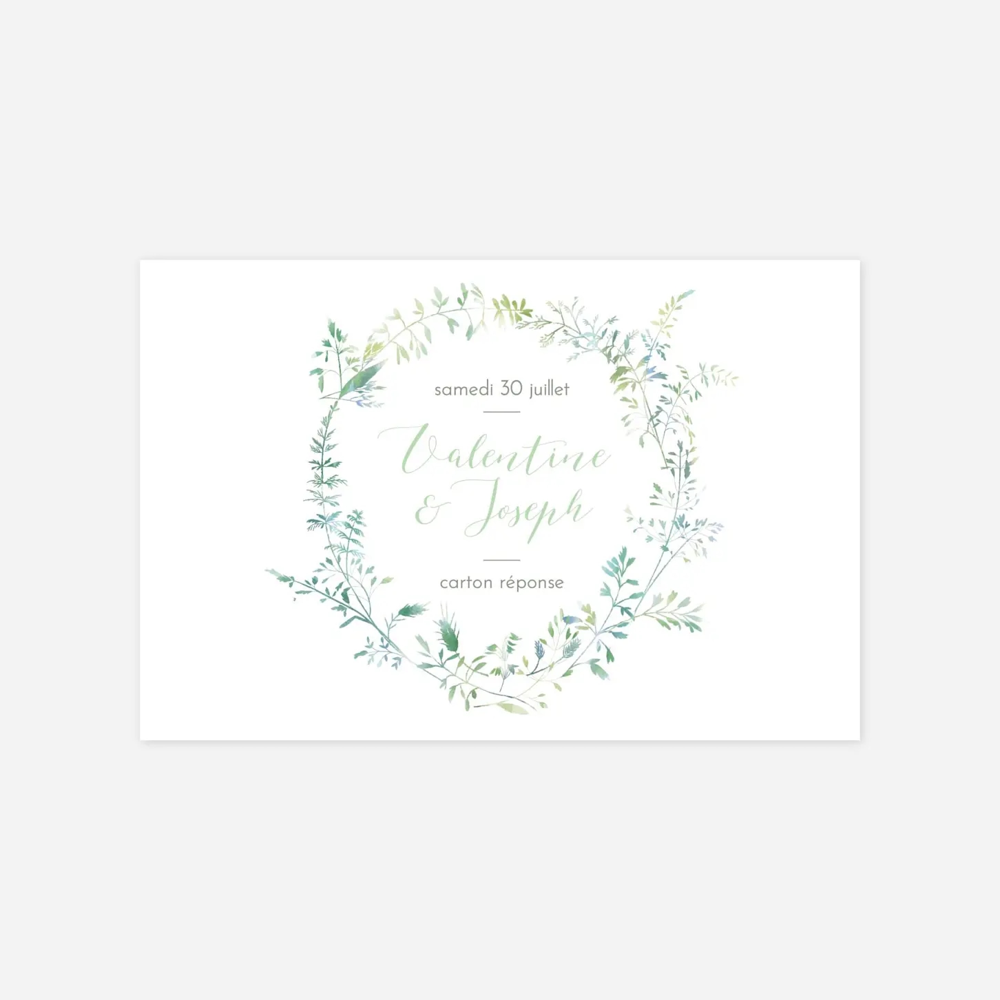 Carton réponse Les hautes herbes