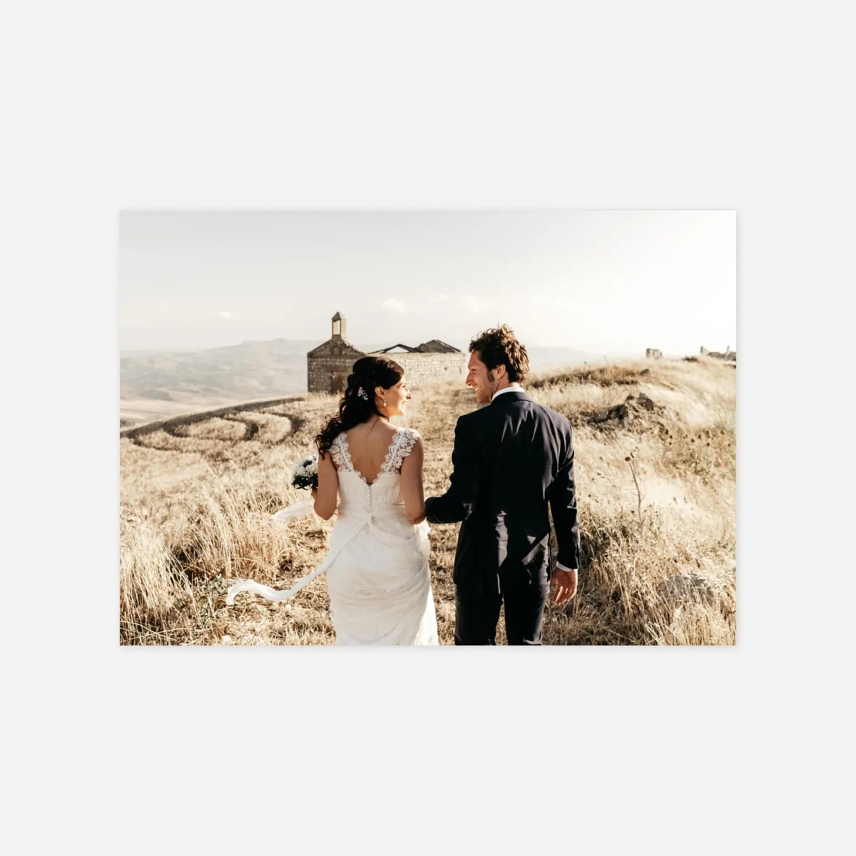 Carte de remerciements Les hautes herbes