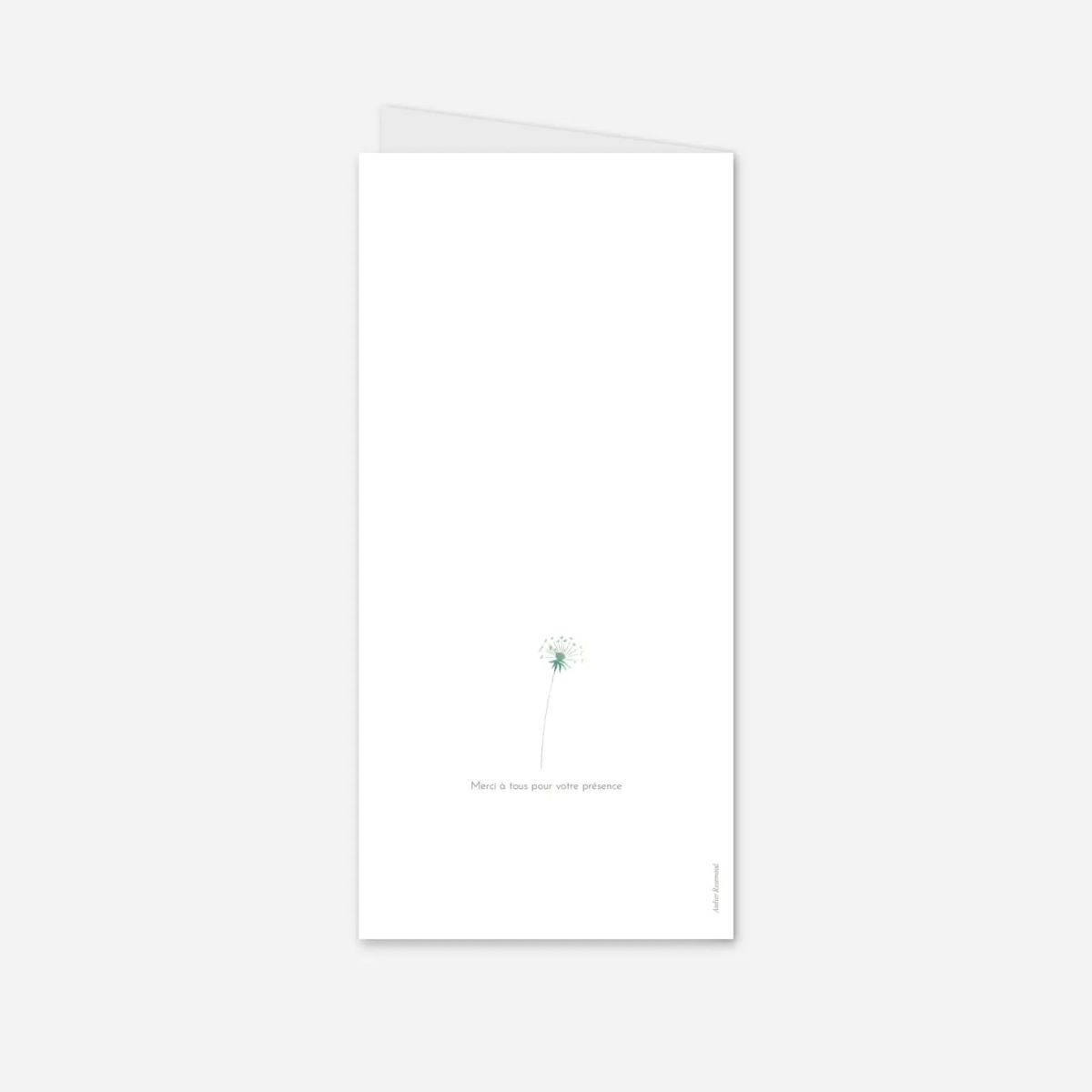 Menu mariage Les hautes herbes