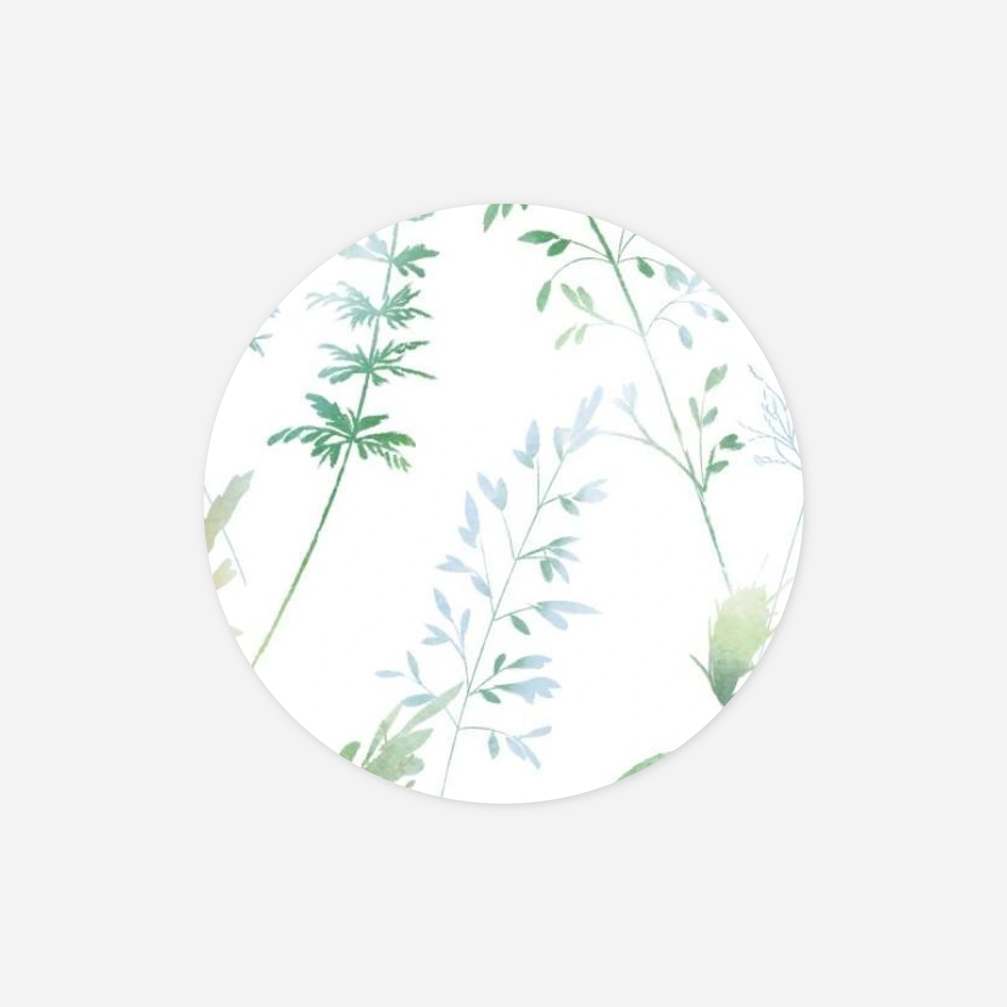 Stickers pour enveloppes baptême Les hautes herbes