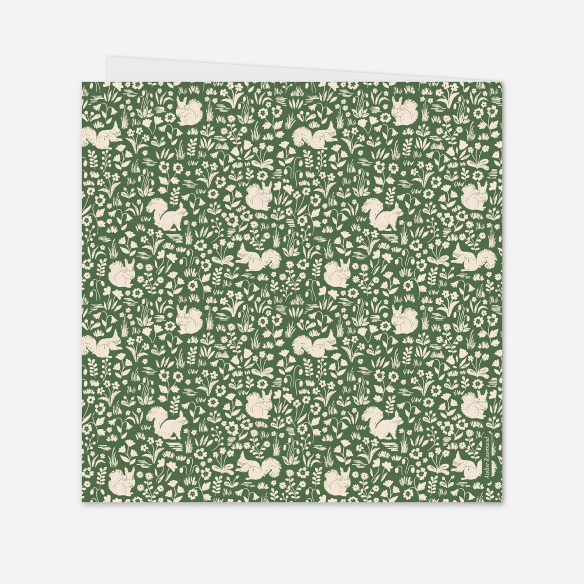 Faire-part naissance Liberty écureuil