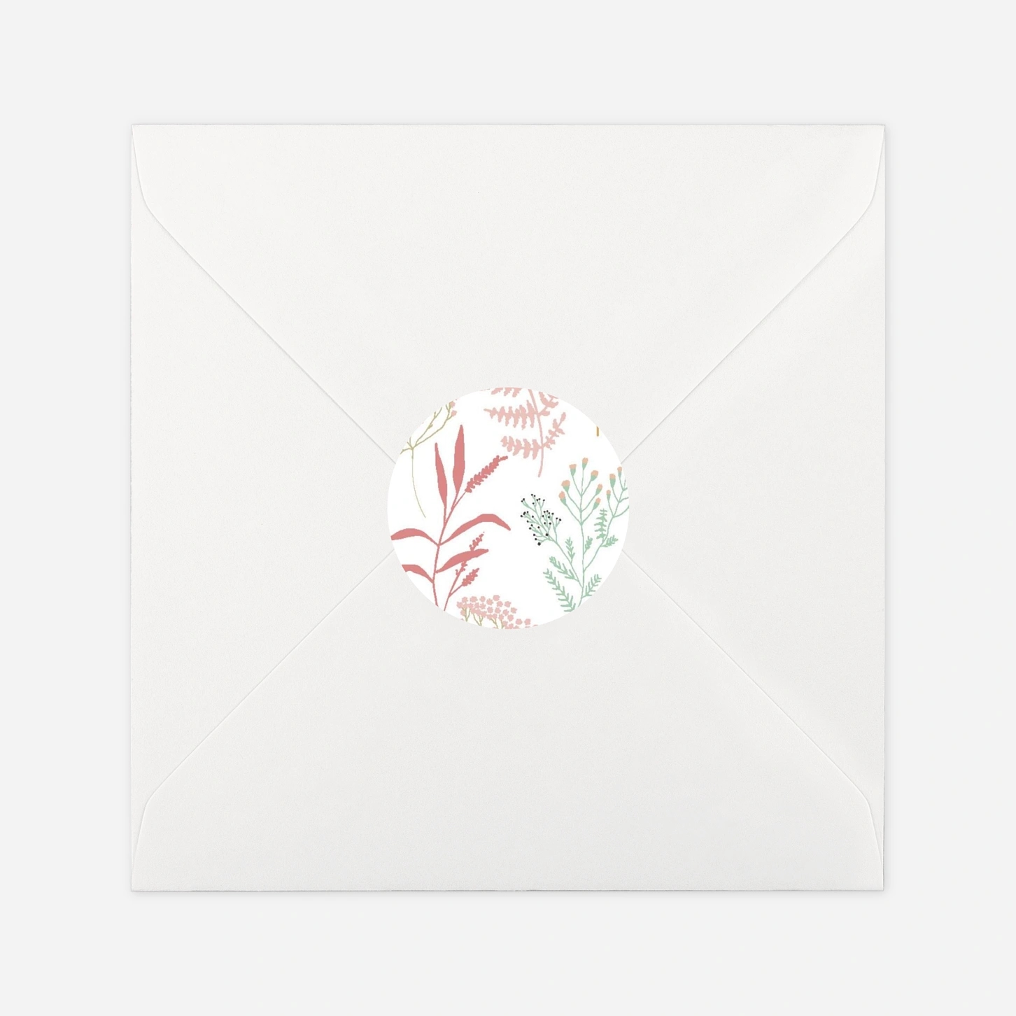 Stickers naissance Liberty feuillage