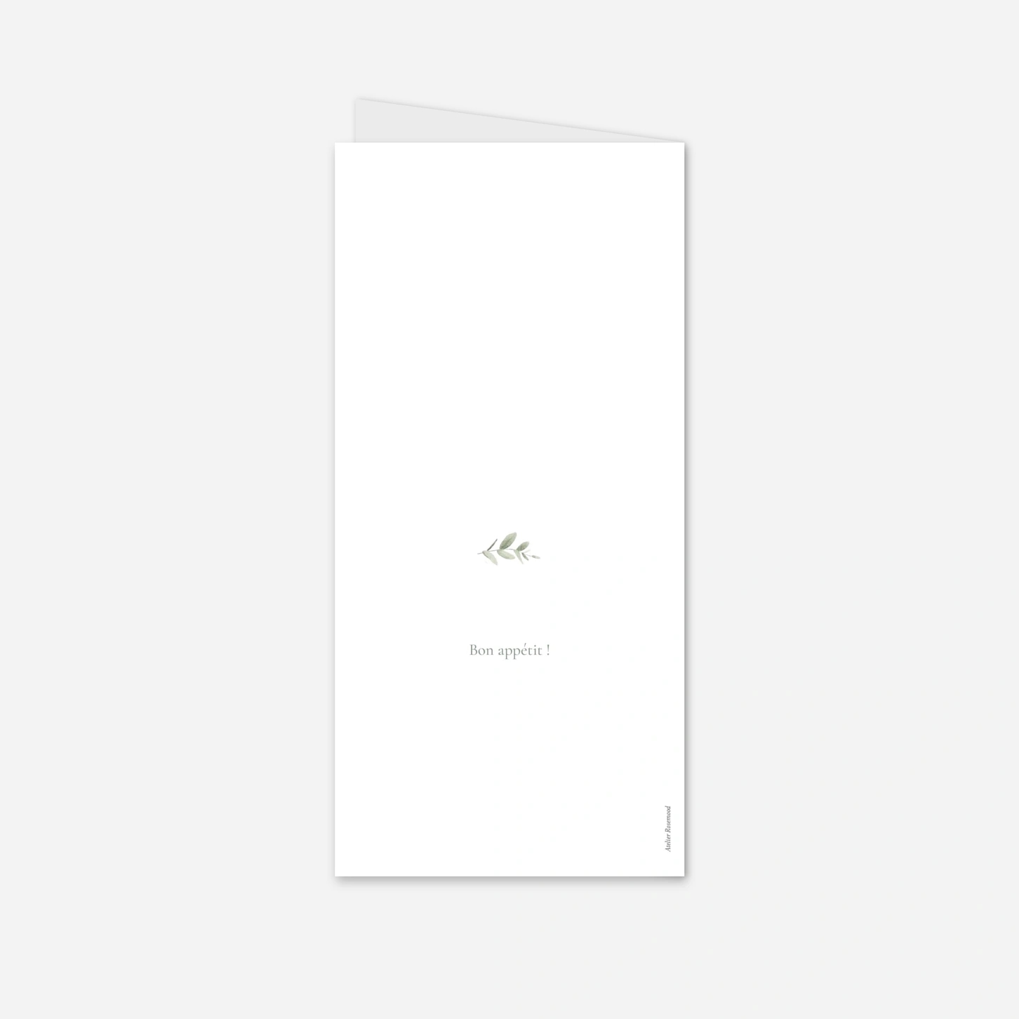 Menu mariage Lien végétal