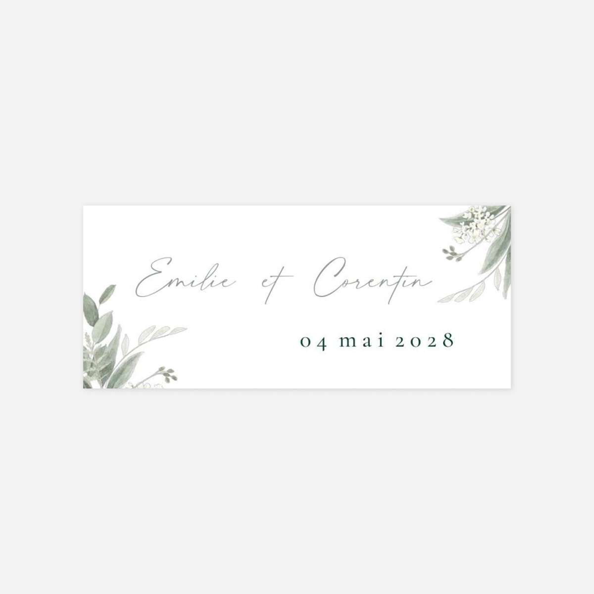 Stickers mariage Lien végétal