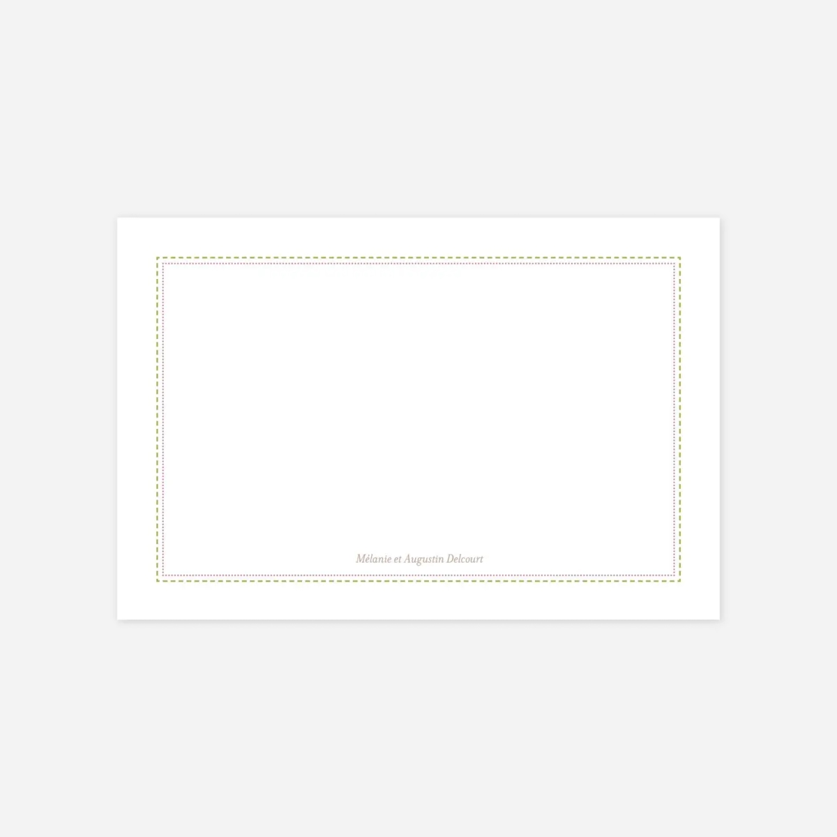 Carte de correspondance Liberty