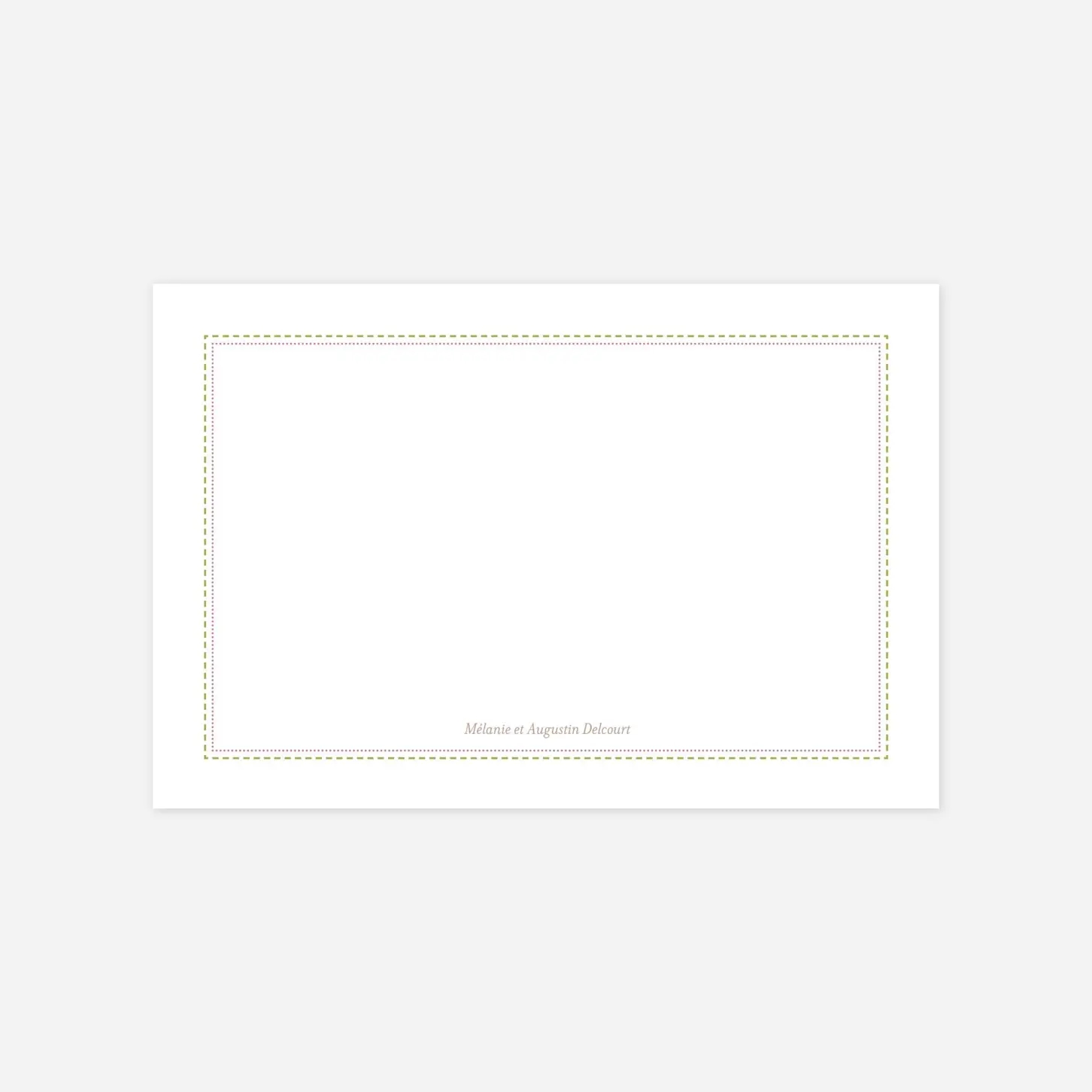 Carte de correspondance Liberty