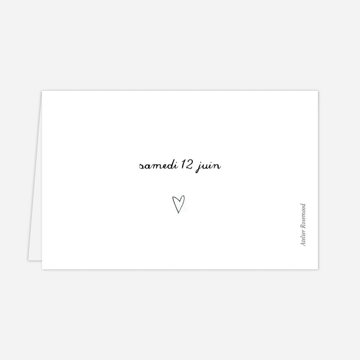 Marque-place mariage Les mariés champêtres