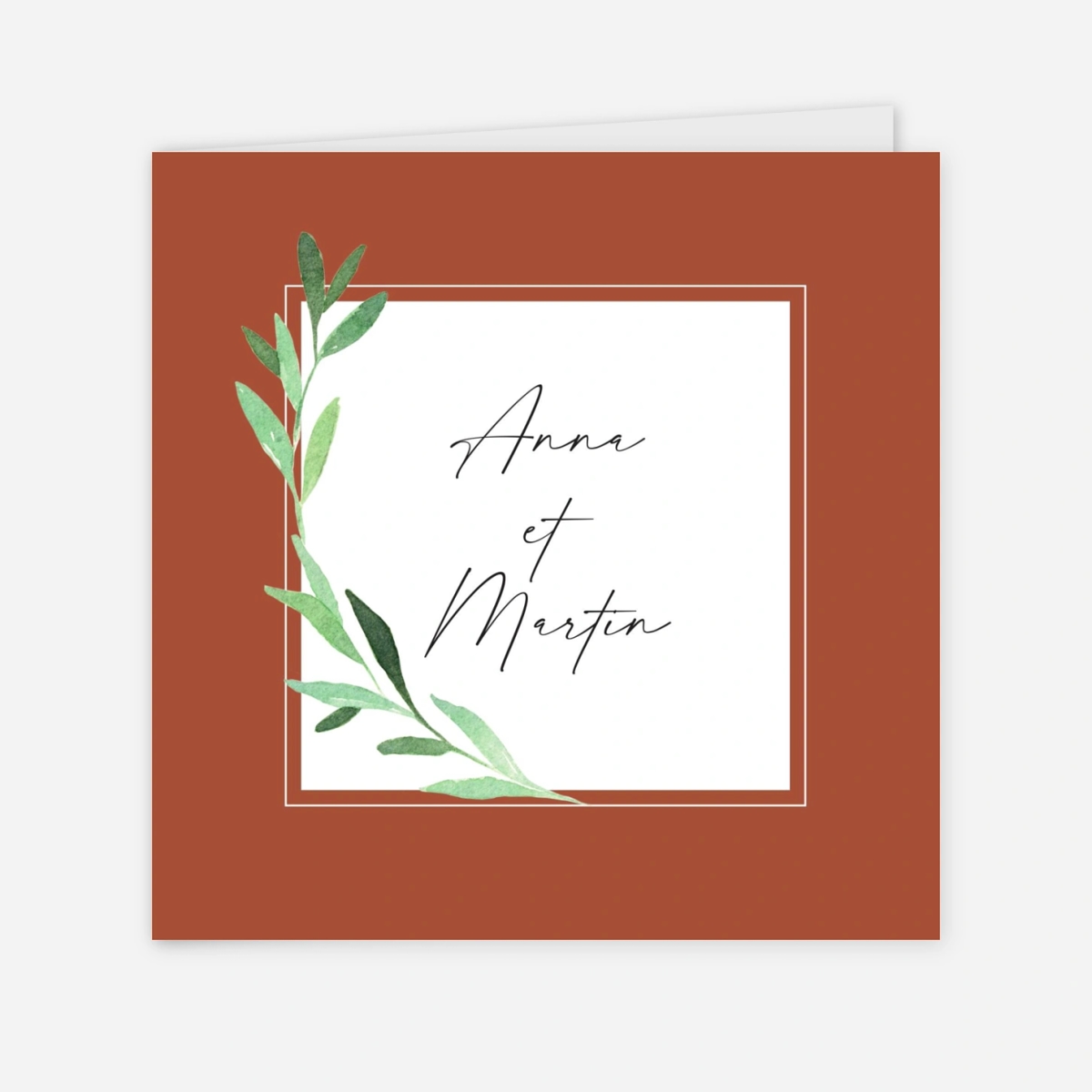 Faire-part mariage Luberon